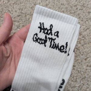 Vans White Tube Socks